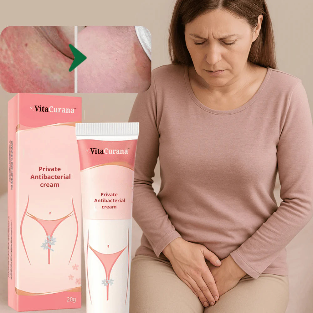 VitaCurana™ naiste antibakteriaalne kreem | 98% intiimse sügeluse vähenemine 3 päevaga!